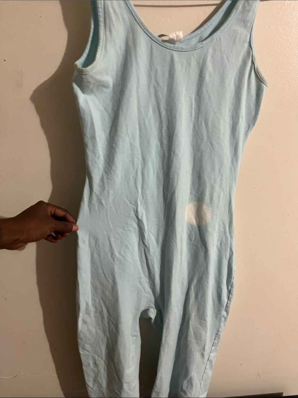 Light Blue women One-Piece Tank Romper